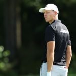 Matti Schmid am Tag vor dem Start des Olympischen Golfturniers auf der Proberunde. (Foto: Getty)