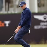 Golfregeln: Ludvig Åberg sorgt in Runde 1 für eine seltene Situation. (Foto: Getty)