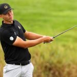 Matti Schmid während der dritten Runde des Golfturniers bei Olympia 2024. (Foto: Getty)