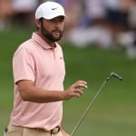 Scottie Scheffler hatte seine Nerven in der zweiten Runde der BMW Championship nicht immer im Griff. (Quelle: Getty)