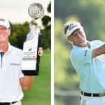 Steve Stricker und Bernhard Langer auf der Champions Tour in Sioux Falls. (Fotos: Getty)