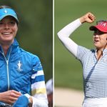 Esther Henseleit spielt in ihrem ersten Solheim Cup-Single-Match gegen die Amerikanerin Andrea Lee. (Foto: Getty)