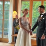 Martin Kaymer und seine Frau Irene Scholz konnten ihre Hochzeitsfeier in bayrischer Idylle nachholen. (Foto: Instagram@patriciakaymer)