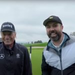 Rick Shiels vs. Bernhard Langer im Duell (Quelle: YouTube/@RickShielsPGA)