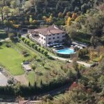 Die Vogelperspektive auf die Villa Arcadio. (Foto: Villa Arcadio)