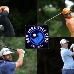 Die Spieler des TGL-Teams New York Golf Club: Xander Schauffele, Rickie Fowler, Cameron Young, Matt Fitzpatrick. (Quelle: Getty)