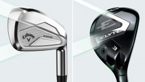 Die neuen Elyte Eisen und Hybriden von Callaway. (Foto: Callaway)