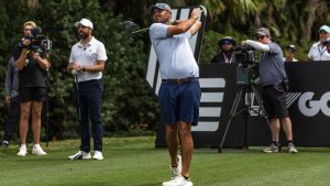 Wesley Bryan bei dem LIV-Event in Miami. (Foto: Getty)