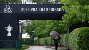 Regnerischer Start in die PGA-Championship-Woche. (Foto: Getty)