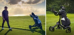 Alphard Golf startet in Deutschland mit dem Club Booster V2Pro und dem Cybercart. (Fotos: Alphard Golf)