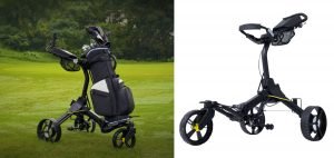 Alphard Golf bringt mit dem neuen Cybercart Bewegung ins Spiel. (Foto: Alphard Golf)