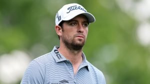 Golfregeln: PGA-Tour-Profi Davis Riley rettet sich ins Wochenende, nachdem er seinen eigenen Regelverstoß meldete. (Foto: Getty)