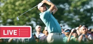 Scottie Scheffler live im Finale der PGA Championship. (Foto: Getty)