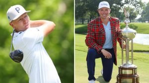 Matti Schmid landet auf der PGA Tour auf Platz 2, während Ben Griffin den Titel holt. (Fotos: Getty)