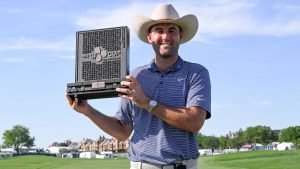 Scottie Scheffler gewinnt auf der PGA Tour in Texas mit 253 Schlägen und stellt den 72-Loch-Rekord ein. (Foto: Getty)