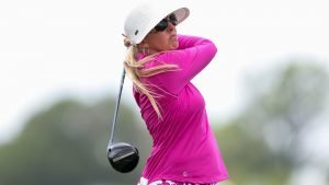 Heather Angell während der ersten Runde der KPMG Women's PGA Championship 2025. (Foto: Getty)