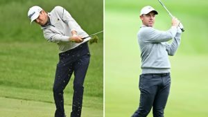 Jeremy Paul und Rory McIlroy während Runde 1 der RBC Canadian Open auf der PGA Tour. (Fotos: Getty)