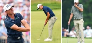 Eagle, Bogeys, Drama – Hovland, Scheffler und Morikawa bei der US Open 2025. (Fotos: Getty)