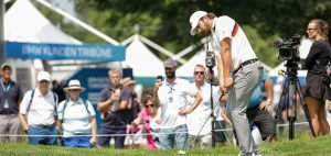 Tim Wiedemeyer bei der BMW International Open. (Foto: BMW Golfsport)