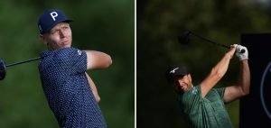 Matti Schmid und Marcel Schneider während der zweiten Runde der BMW International Open. (Fotos: Getty)