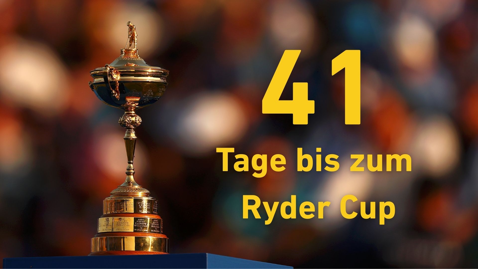 Noch 41 Tage bis zum Ryder Cup: Wenn ein Handschlag Geschichte schreibt