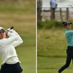 Während der dritten Runde der AIG's Womens Open. (Fotos: Getty)