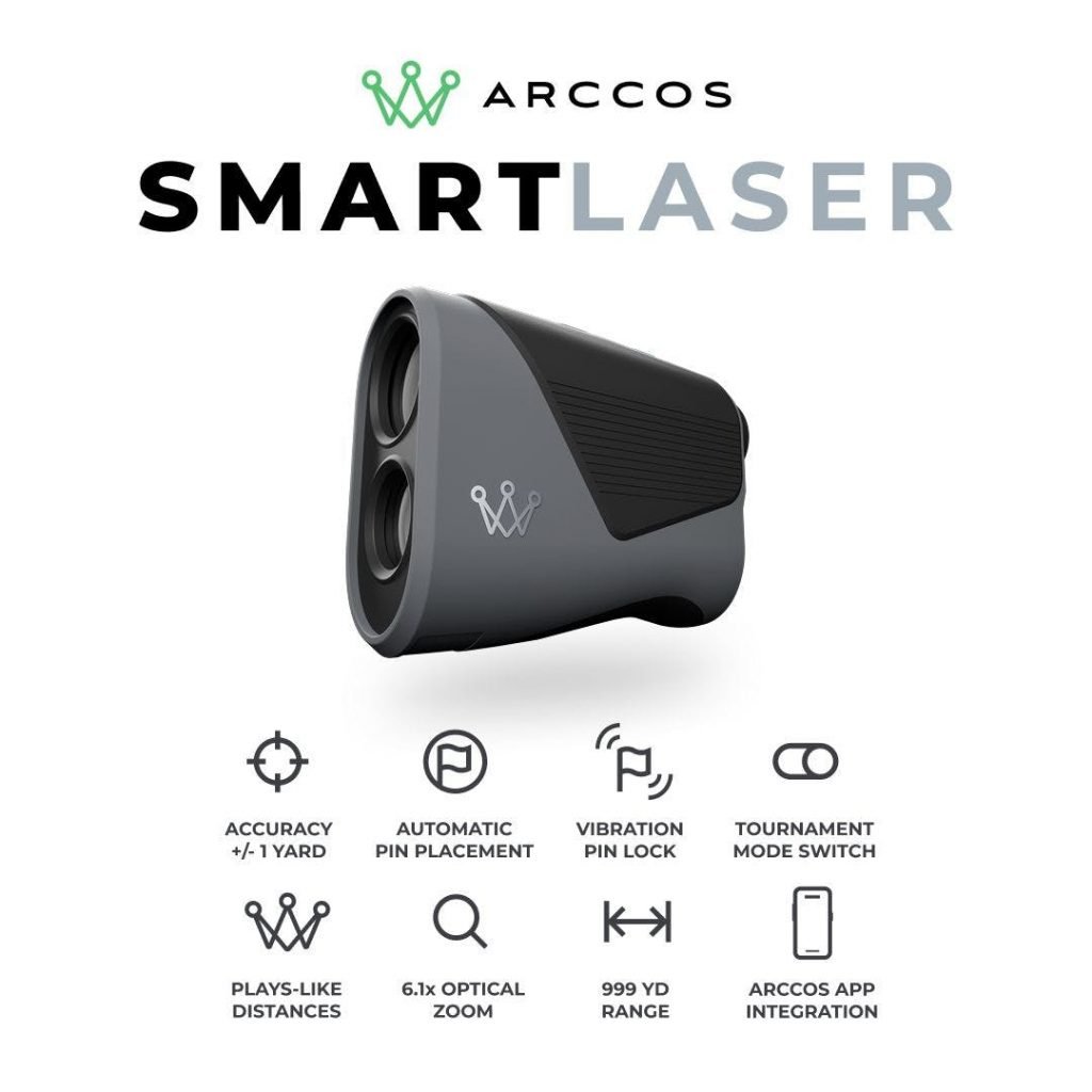 Der KI-gestütze Smart Laser Rangefinder. (Foto Arccos)