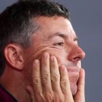Rory McIlroy bei der Pressekonferenz über sein Verhältnis mit den gegnerischen Fans. (Foto: Getty)