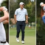 Die US-Ryder-Cup-Spieler (l., m.) spielen geschlossen vorne mit und Thomas Rosenmüller (r.) rettet den Cut. (Fotos: Getty)