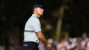 Rory McIlorys verpatzter Putt beim Ryder Cup 2025. (Foto: Getty)