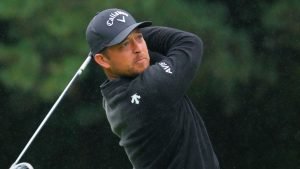 Xander Schauffele spielt sich in der dritten Runde nach oben auf das Leaderboard. (Foto: Getty)