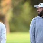 Carlos Alcaraz beim Pro-Am der Open de Espana mit Jon Rahm. (Foto: Getty)