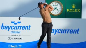 Xander Schauffele überzeugt mit seinem Paradym Ai Smoke Triple Diamond Driver bei den Baycurrent Classic (Foto: Getty)