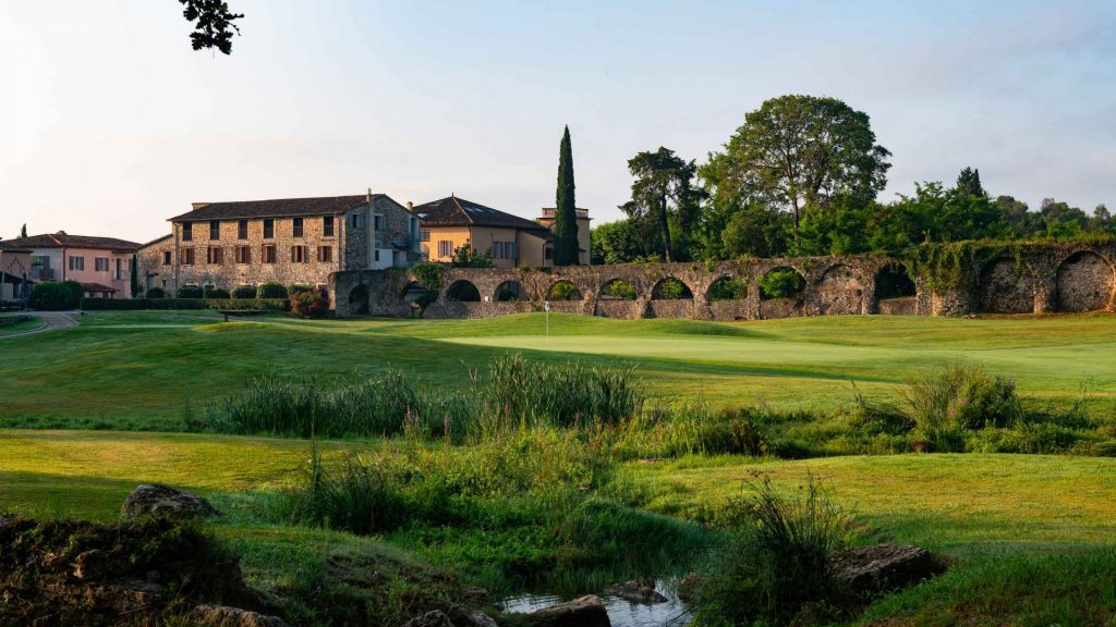 Antike Überreste auf der Abschlussbahn (Foto: Opio-Valbonne Golf Resort)