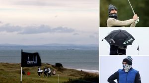 Wie bereits am Vortag musste auch die dritte Runde der DP World Tour in Schottland abgebrochen werden. (Foto: Getty)