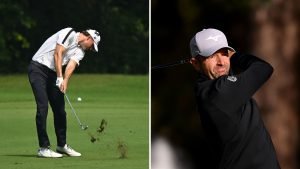 Jannik De Bruyn und Marcel Schneider sichern sich bei der DP World Tour in Delhi Top-10-Plätze nach Runde eins. (Fotos: Getty)