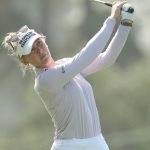 Jessica Korda während eines ihrer letzten Turniere vor der Babypause. (Foto: Getty)