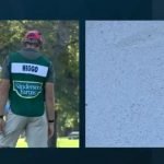 Bizarre Situation im Sandbunker der Sanderson Farms Championship. (Foto: x.com/@GolfChannel)