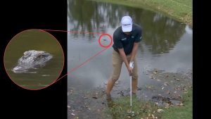 Vince Whaley bei der Sanderson Farms Championship der PGA Tour. (Foto: X.com/@PGATour)