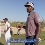 JR Smith analysiert LeBron James’ Golfschwung – Ein Blick auf Technik und Präzision - (@PGATOUR)