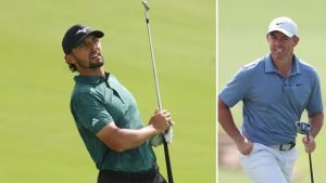 Marco Penge und seine Reise vom Wettverstoß zum Titelduell mit McIlroy auf der DP World Tour. (Fotos: Getty)