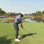 Tommy Fleetwood sorgt mit Mini-Driver für Lacher bei DP World Tour - (@DPWorldTour)