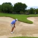 Christiaan Bezuidenhouts beeindruckender Bunkerschlag bei der Alfred Dunhill Championship - (@DPWorldTour)