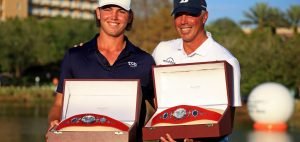 Matt und Cameron Kuchar haben bei der PNC Championship der Champions Tour einen emotionalen Sieg eingefahren (Foto: Getty)
