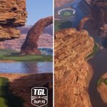 Tomorrow Golf League stellt spektakuläres Design vor. (Fotos: x.com/@TGL)