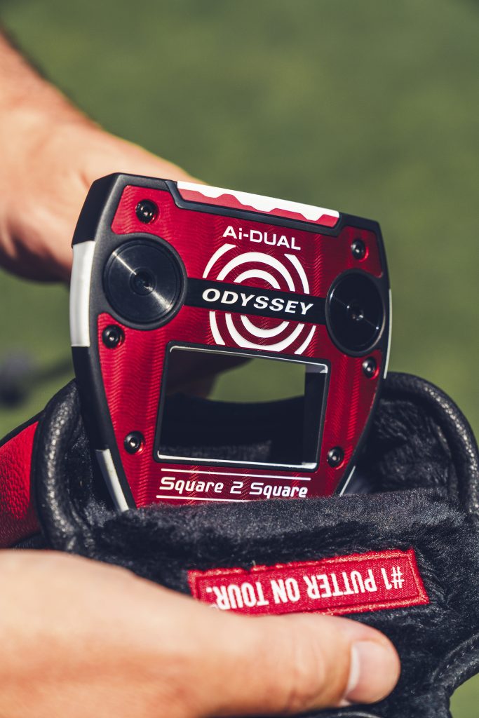Der Odyssey Ai-Dual S2S Jailbird. Einer der vielen Mitglieder in der neuen Putter-Familie. (Foto: Odyssey)