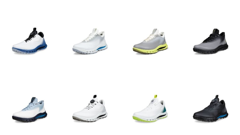 Alle Design Varianten im Überblick. (Fotos: Ecco)