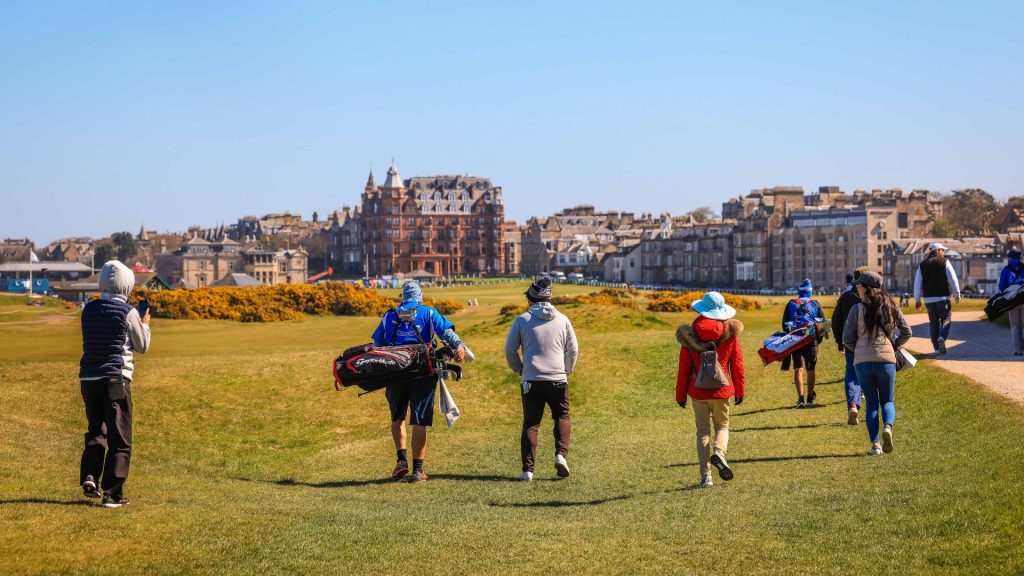 Ein Flight auf dem Old Course in St. Andrews (Foto: The Experience Golf)