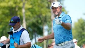 Lee Westwood und sieben weitere LIV Golf Spieler saßen in Dubai fest. (Foto: Getty)