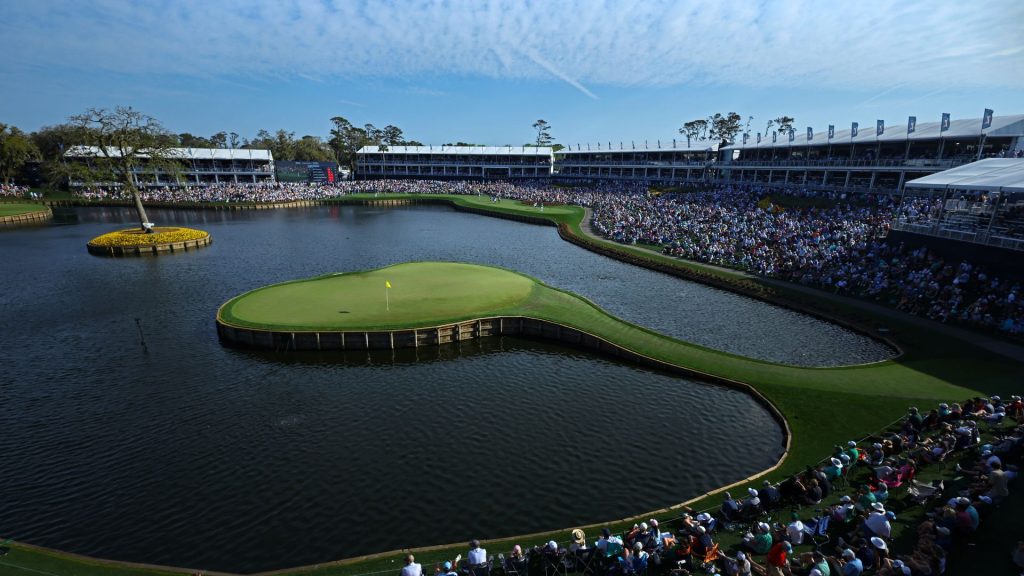 Das legendäre 17. Loch auf dem TPC Sawgrass. (Foto: Getty)